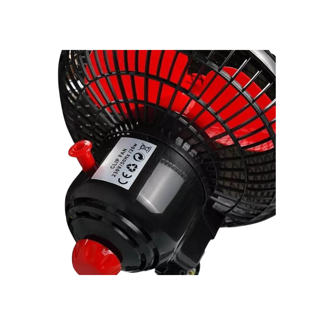 Cyclone Clip Ventilator | Ø 20cm | 20W | Oszillierend