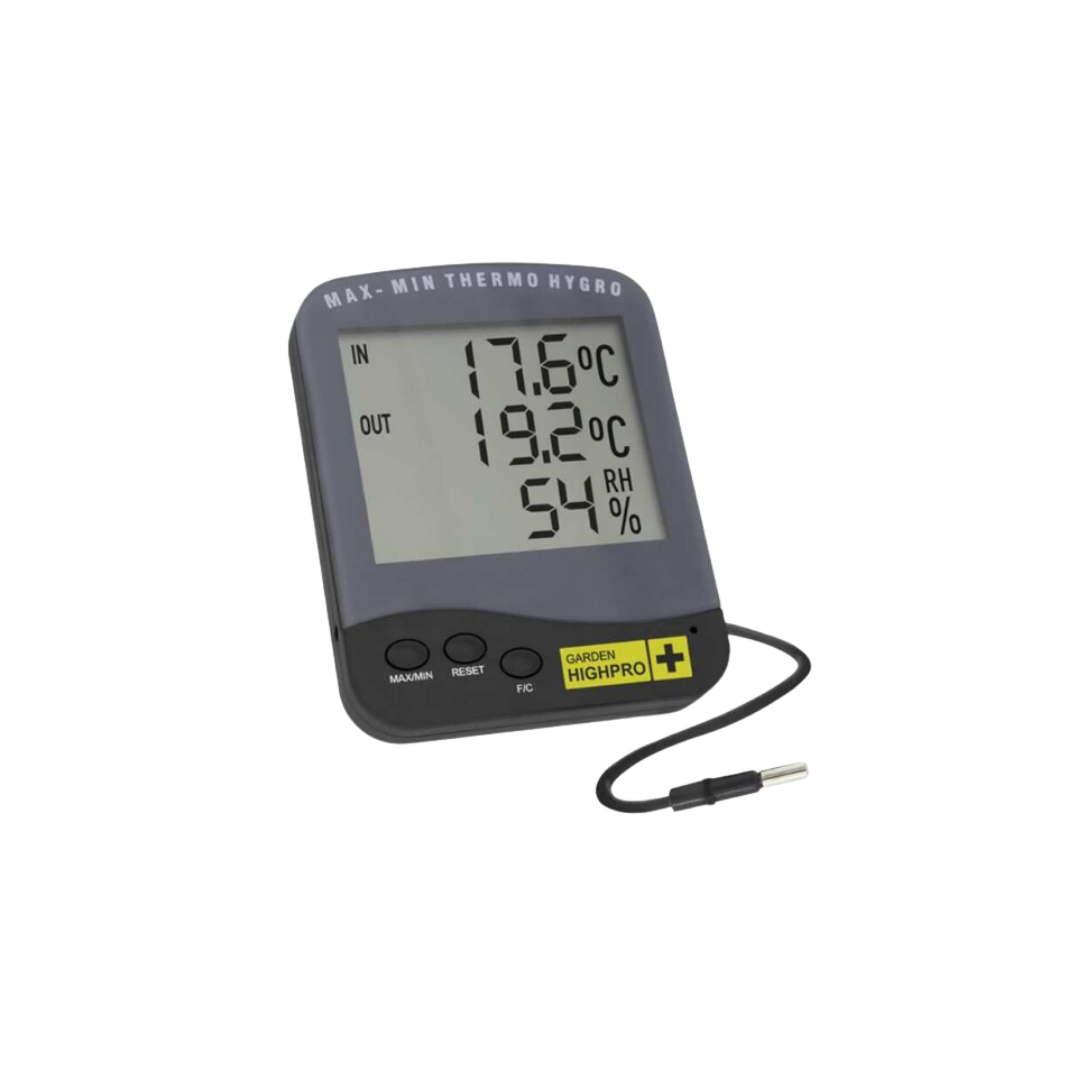 Thermo-Hygrometer | digital Premium | 2 Messpunkte | Garden Highpro