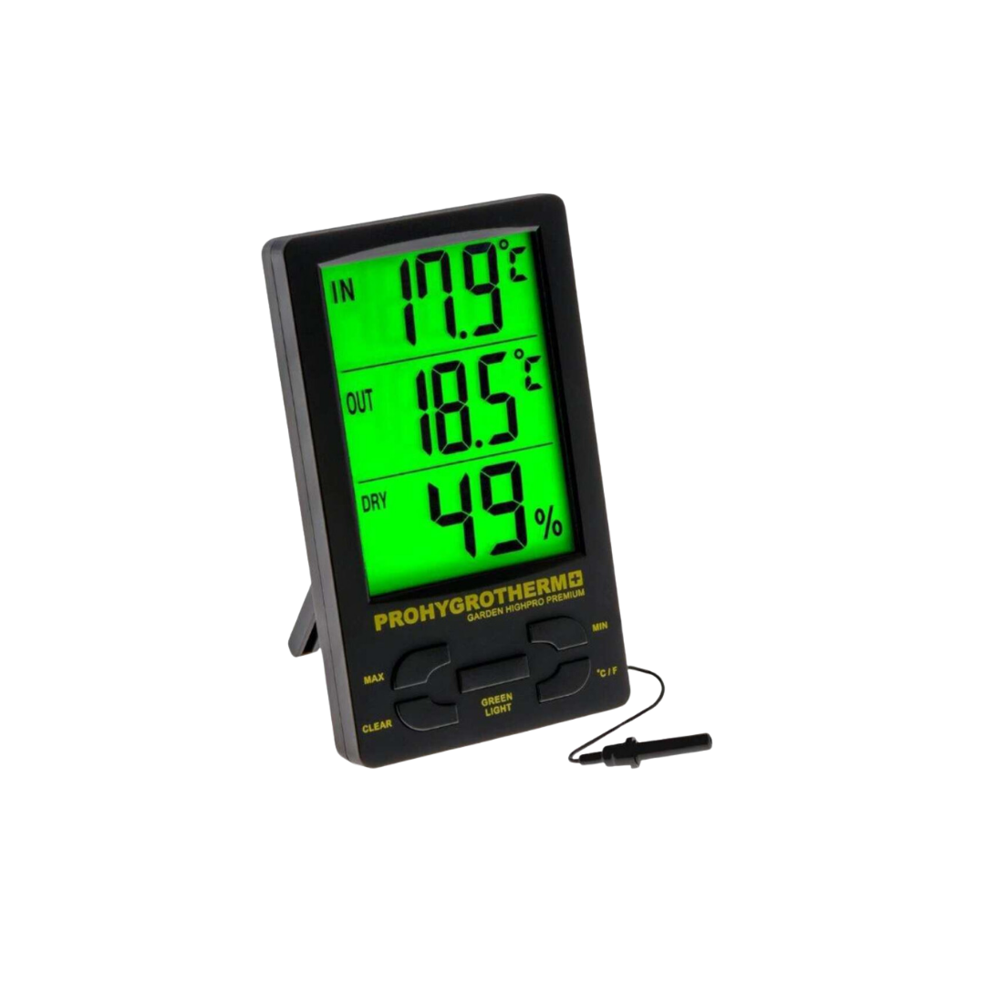 Thermo-Hygrometer | digital Pro | 2 Messpunkte | Garden Highpro