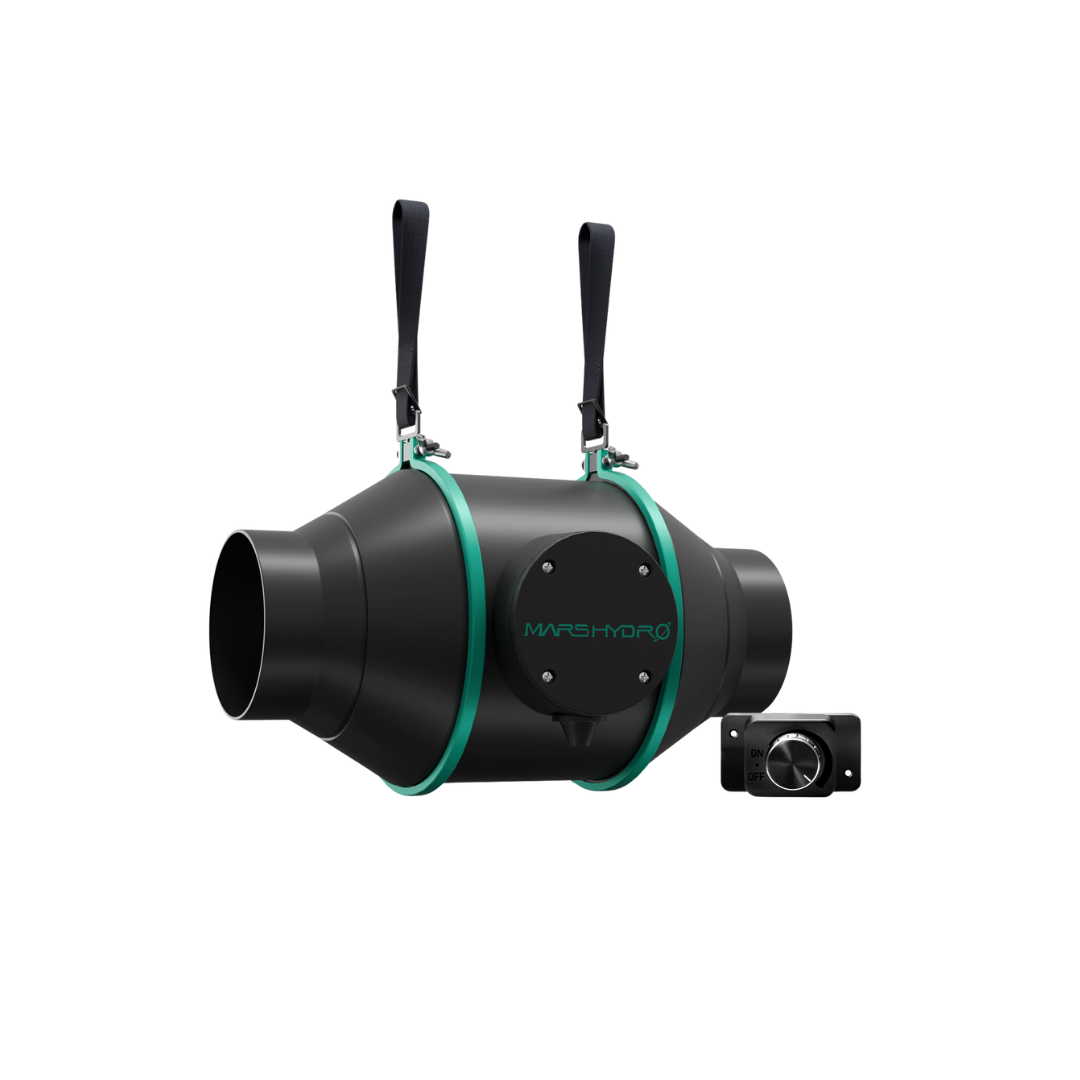 Mars Hydro 4″ 100mm Rohrventilator mit Drehzahlregler