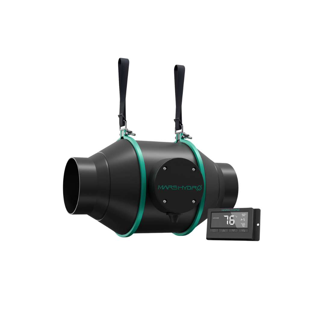 Mars Hydro 4″ (100mm) Rohrventilator mit Thermostatregler