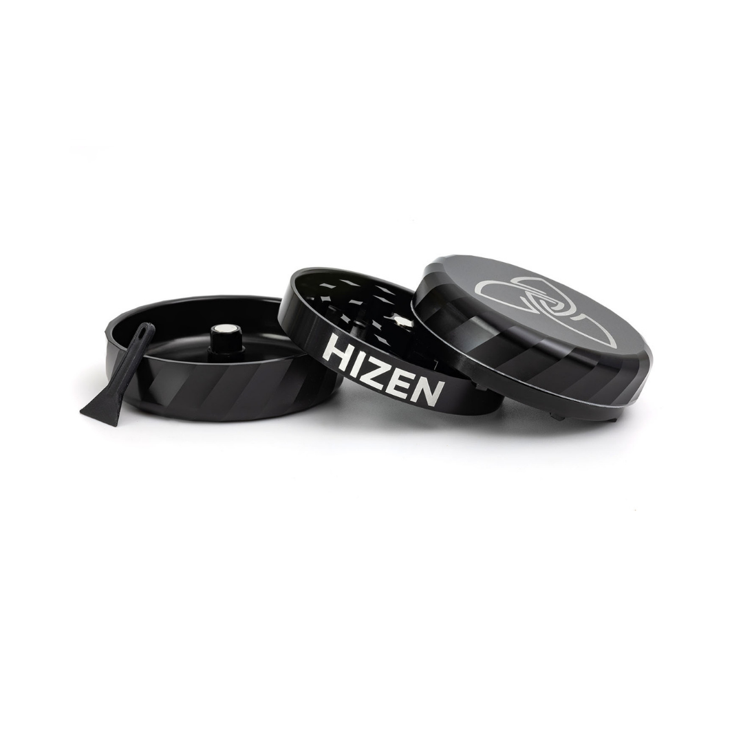 HIZEN 3-Part Aluminium Grinder