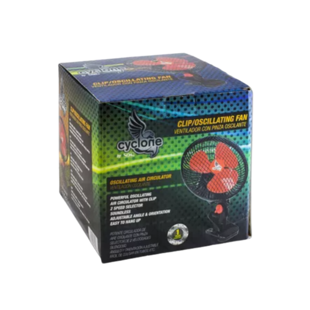 Cyclone Clip Ventilator | Ø 20cm | 20W | Oszillierend