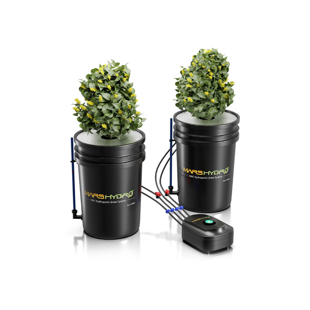 Mars Hydro  | Hydroponik-Set mit 2 Eimern (20cm)