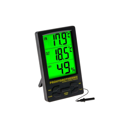 Thermo-Hygrometer | digital Pro | 2 Messpunkte | Garden Highpro
