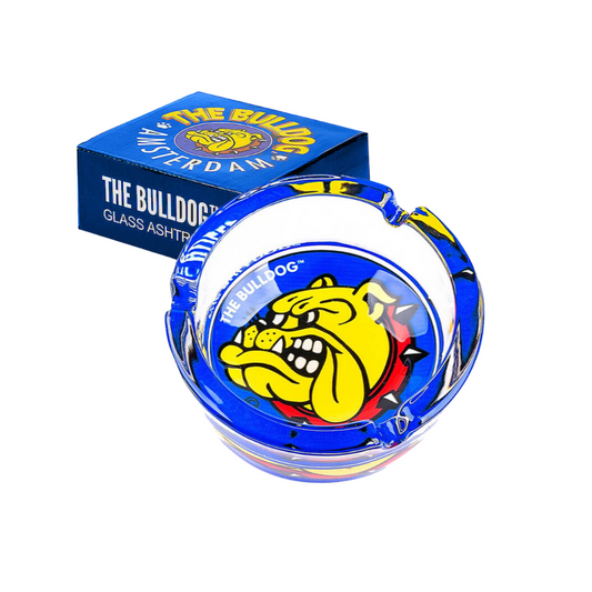 The Bulldog Original Aschenbecher Blau