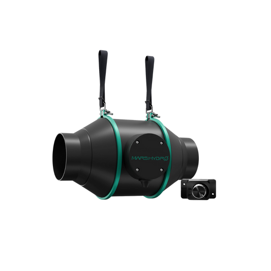 Mars Hydro 4″ 100mm Rohrventilator mit Drehzahlregler