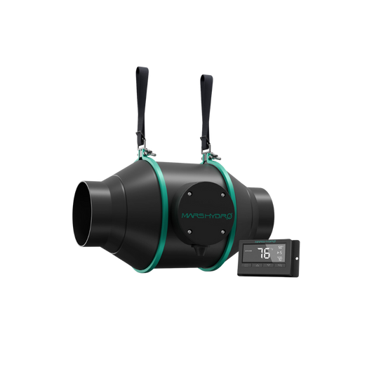 Mars Hydro 4″ (100mm) Rohrventilator mit Thermostatregler