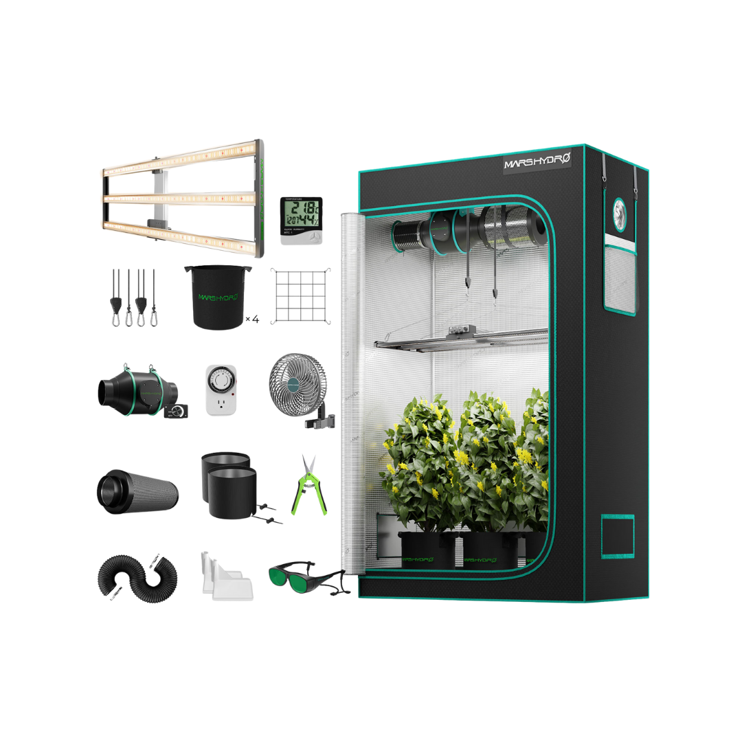 Mars Hydro Komplettset FC-4000-Evo | 320W | 120x60x180cm